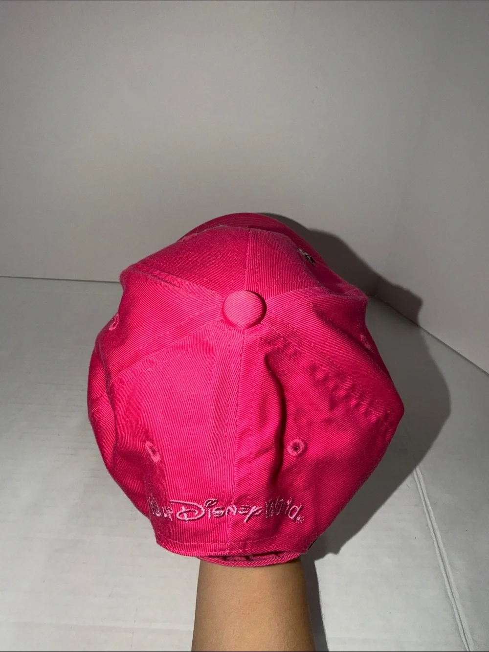 Disney Hot Pink Minnie Mouse Cap ‘Being This Adorable is a Full Time Job’